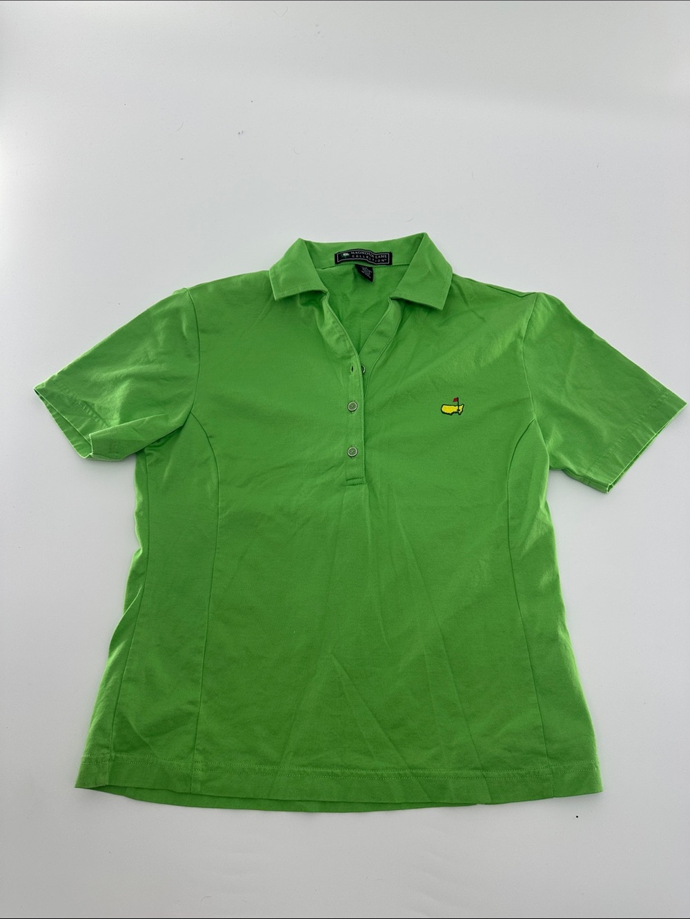 Bright Green Masters Short-Sleeve Polo